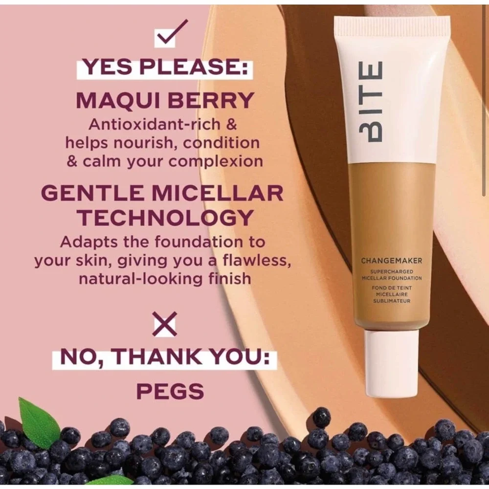 BITE BEAUTY Changemaker Supercharged Micellar‎ Foundation in T115